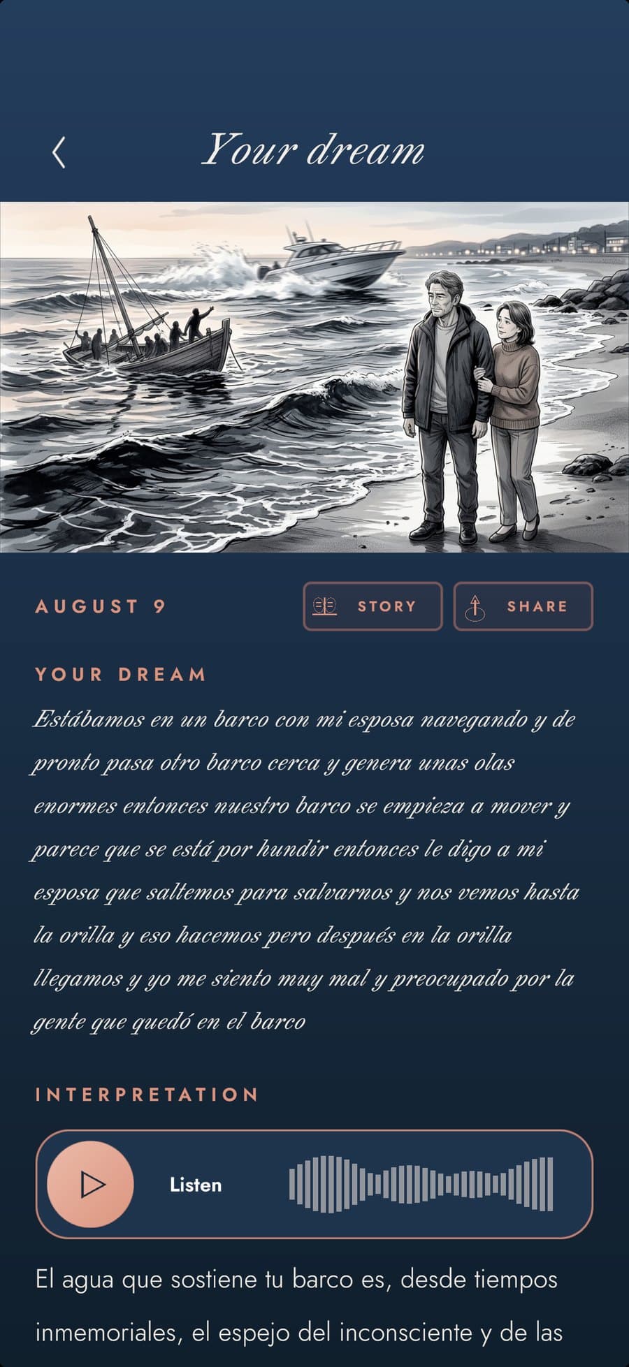A decoded dream